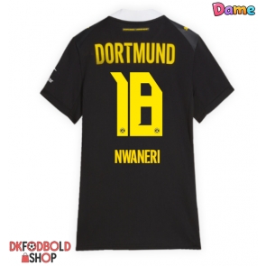 Borussia Dortmund Ethan Nwaneri #18 Udebanetrøje Dame 2026-27 Kort ærmer